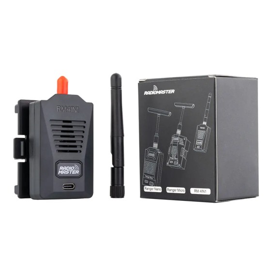 RadioMaster 2.4GHz 4IN1 Plastic Module for NANO & JR Interface Remote Control Compatible TX16S MKII TX12 MKII